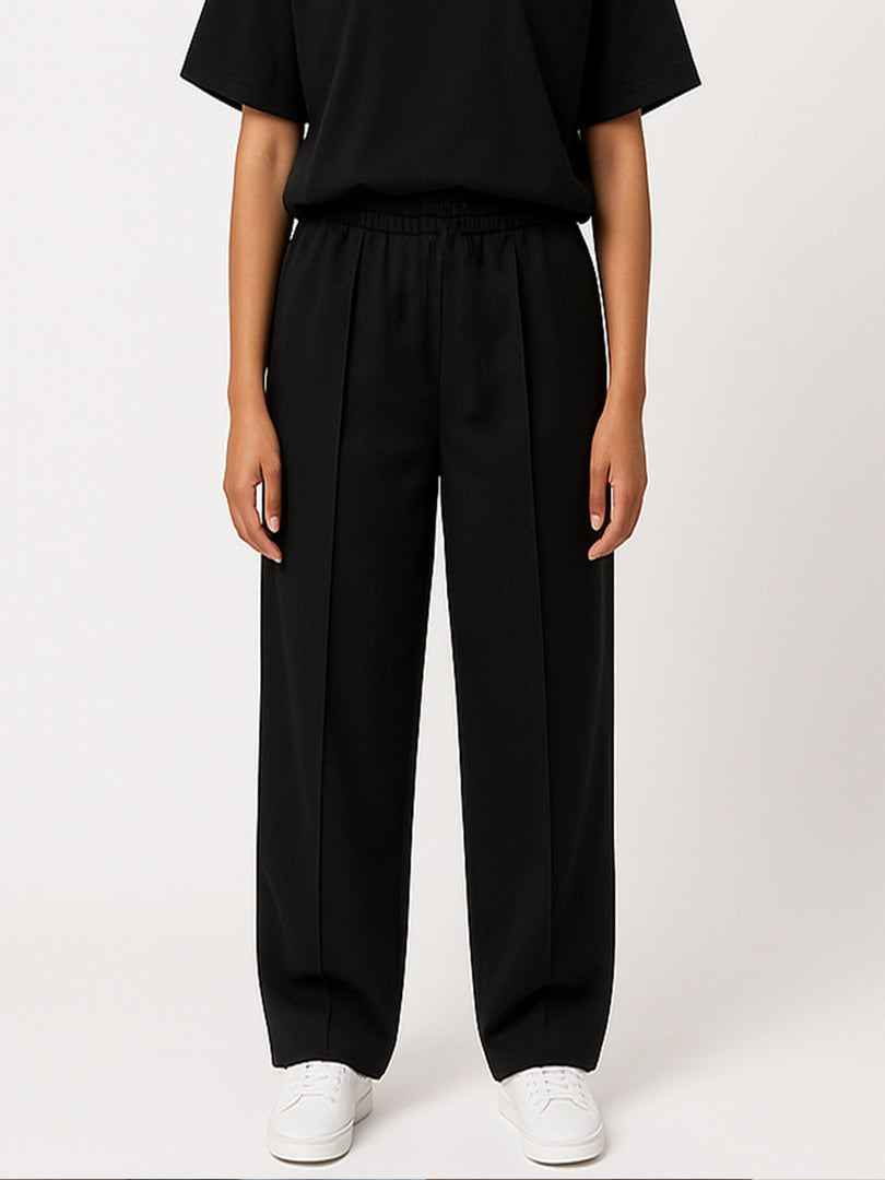 Unisex Essential Black Trouser