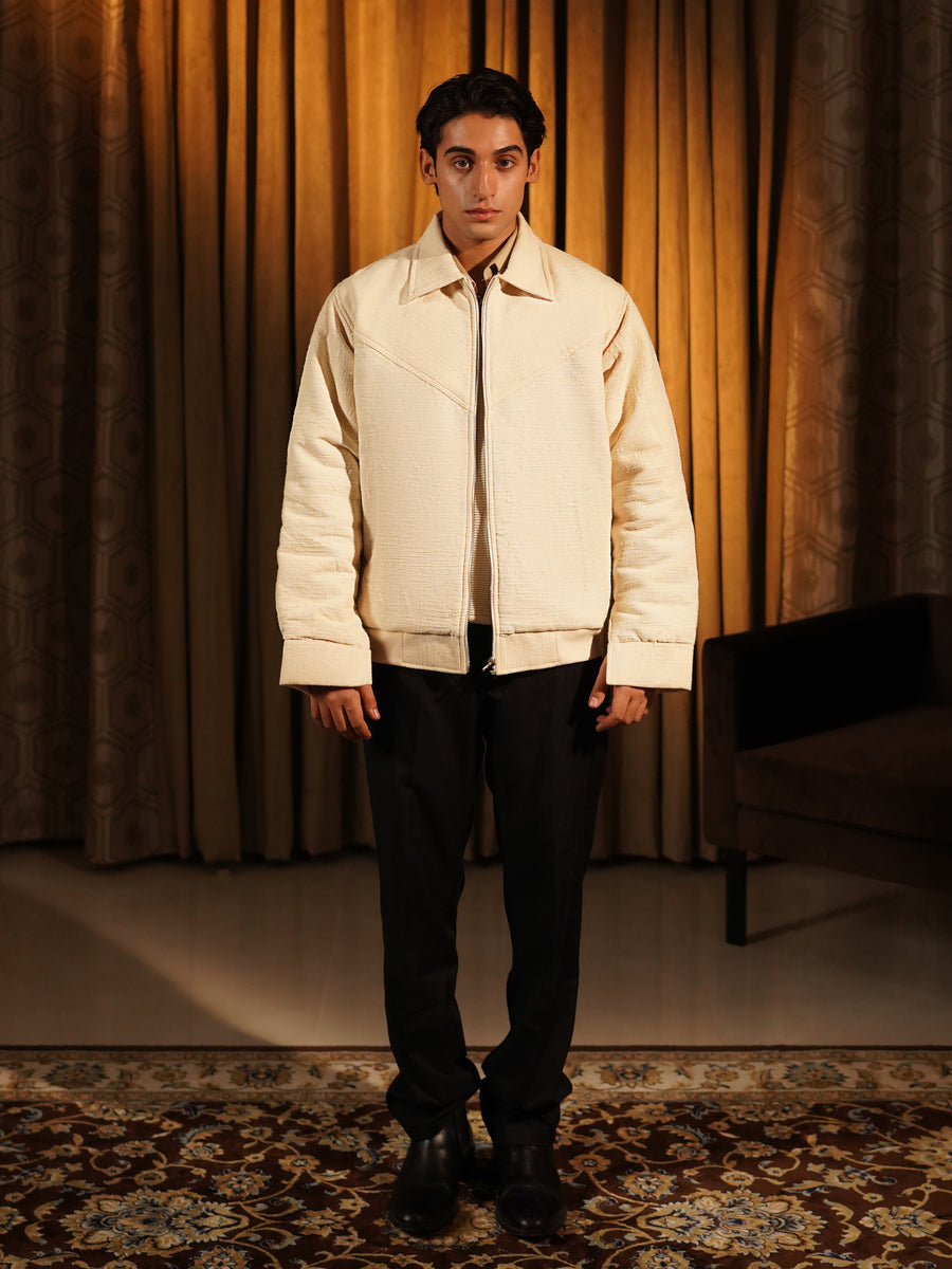Chesterfield handmade textured Jacket – Wear Pistachio