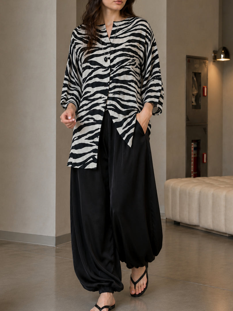 Luxe Savanna Zebra Set