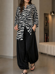 Luxe Savanna Zebra Set