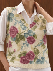 Fleur Knit Sweater (Piece Unique)