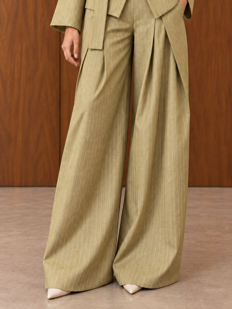 Olive Tailored Set