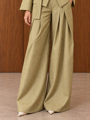 Olive Tailored Set