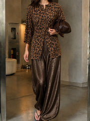 Leopard Luxe Co-ord