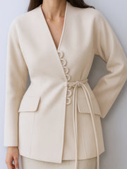 Loop-Tie Wrap Jacket Fall V1