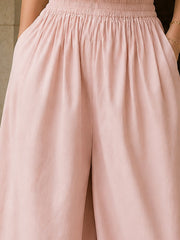 Blush Pink Balloon Pants