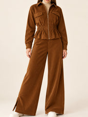 Toffee Cinnamon Corduroy Set