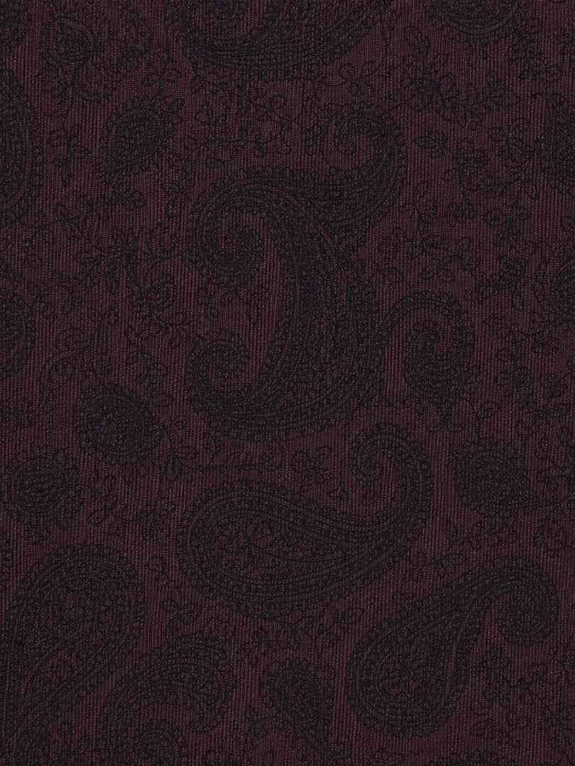 Plum Paisley Top