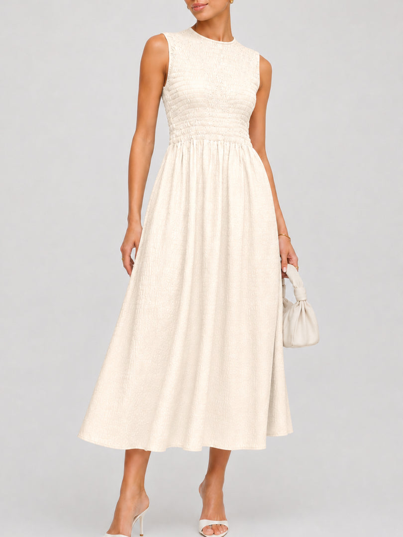 The Pearl Smocked Dress