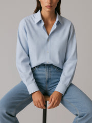 Columbia Blue Button-Down Shirt