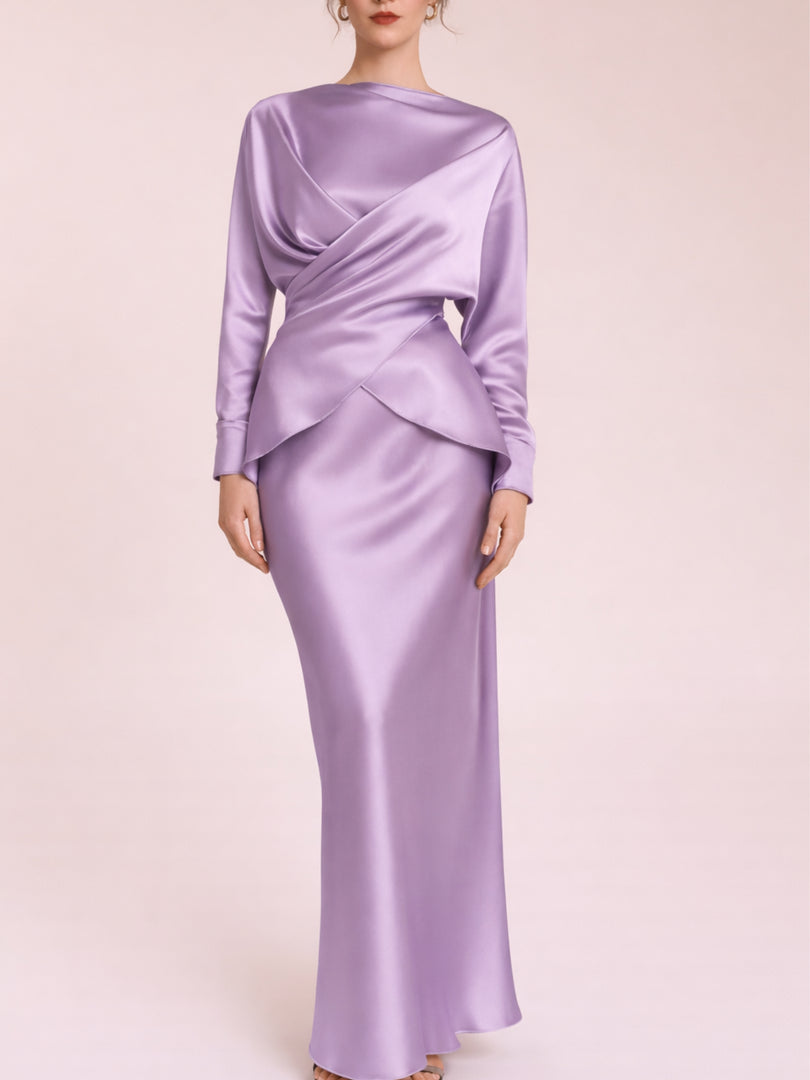 Lilac Draped Set