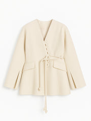 Loop-Tie Wrap Jacket Fall V1