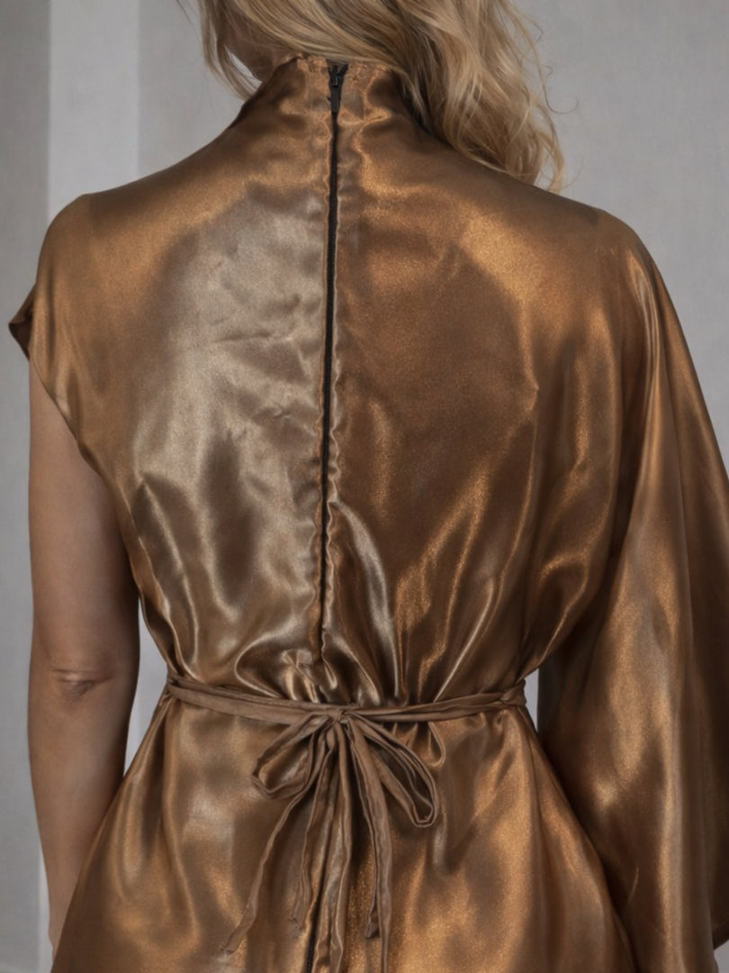 Molten Bronze Drape Set