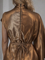 Molten Bronze Drape Set