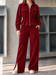 Burgundy Oxblood Set
