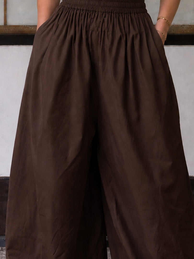 Mocha Cloud Balloon Pants