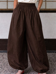 Mocha Cloud Balloon Pants