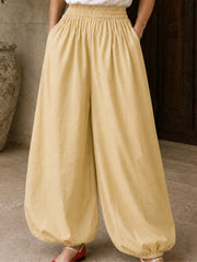 Lemon Balloon Pants