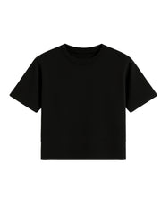 Unisex Essential Black Oversized Tee