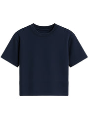 Unisex Essential Blue Oversized Tee