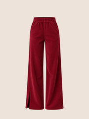 Burgundy Oxblood Corduroy Set