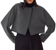 Charcoal Edge Fleece Jacket Fall V1