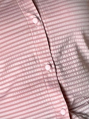 Zephyr Pink Stretch-Seersucker