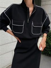 Contour Zip Pullover Fall V1