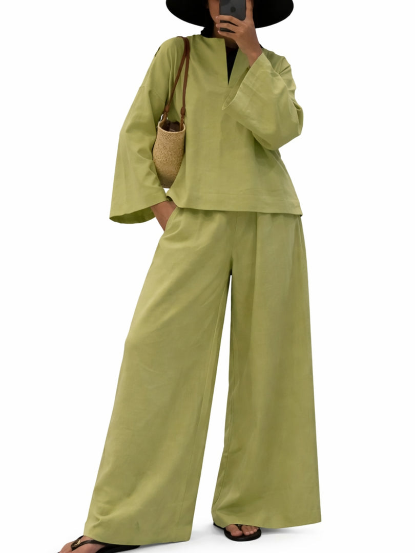 Pistachio Breeze Co-ord Set