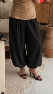 Midnight Noir Balloon Pants
