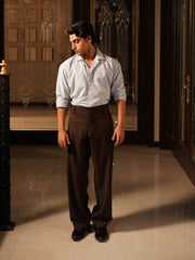 Blue Oxford White Lining Button-Down