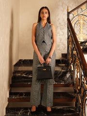 Two-tone Timeless Herringbone Leather Set