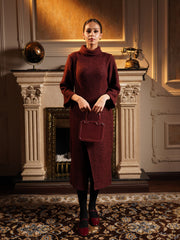 Wool Bodycon With Slit