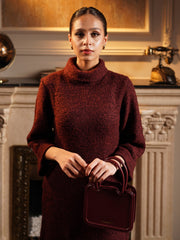 Wool Bodycon With Slit