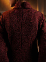 Wool Bodycon With Slit