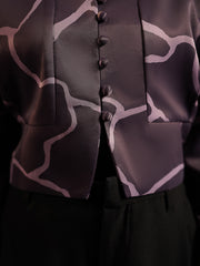 Sculpted Grace: Abstract Statement Top