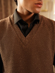 The Hampshire Cafe Noir Sweater Vest