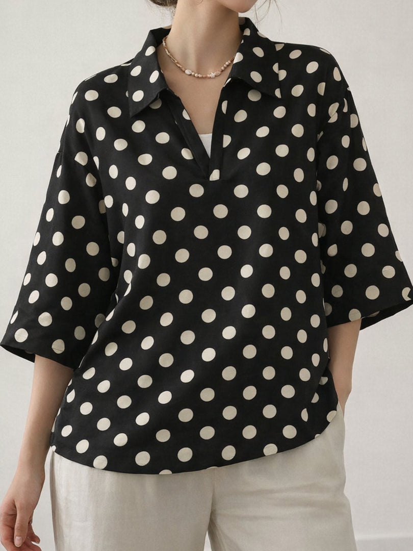 Polka Charm Top