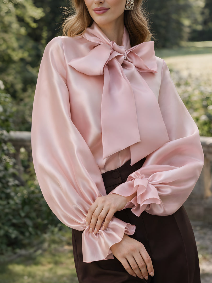 Velour Bow Top